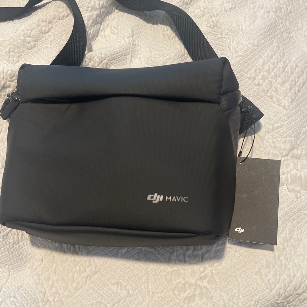 DJI Mavic Black Messenger Bag 8.5x8.5 New with tags